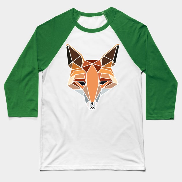 Red Fox Baseball T-Shirt by DavidF